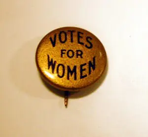 Suffrage Button