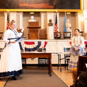 1873 Women’s Tea Party Town Meeting
