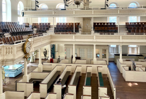BPL: In Person Living Room Conversation at the Old South Meeting House