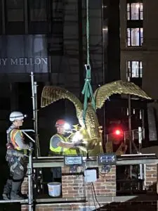 Gilded Eagle Reinstallation