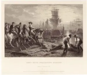 Howe Evacuates Boston