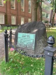 James Otis's grave - Why Did James Otis Jr Live in Andover Massachusetts?