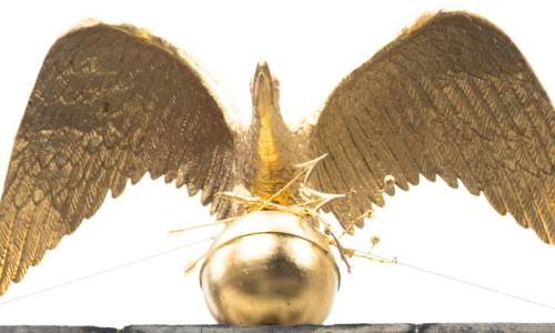 The Old State House’s Gilded Eagle