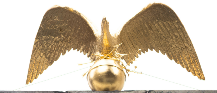 The Old State House’s Gilded Eagle