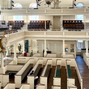 BPL: In Person Living Room Conversation at the Old South Meeting House