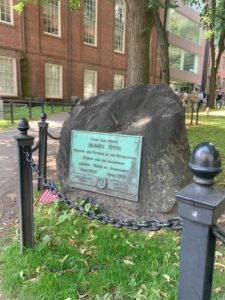 James Otis's grave - Why Did James Otis Jr Live in Andover Massachusetts?