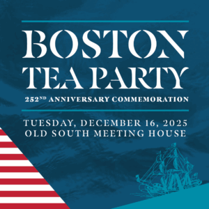 Boston Tea Party Anniversary Commemoration