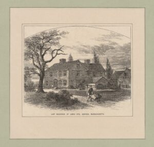 Last Residence of James Otis - Why Did James Otis Jr Live in Andover Massachusetts?