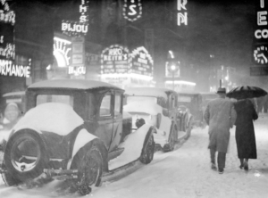 OOTM - Washington Street on a snowy winter night