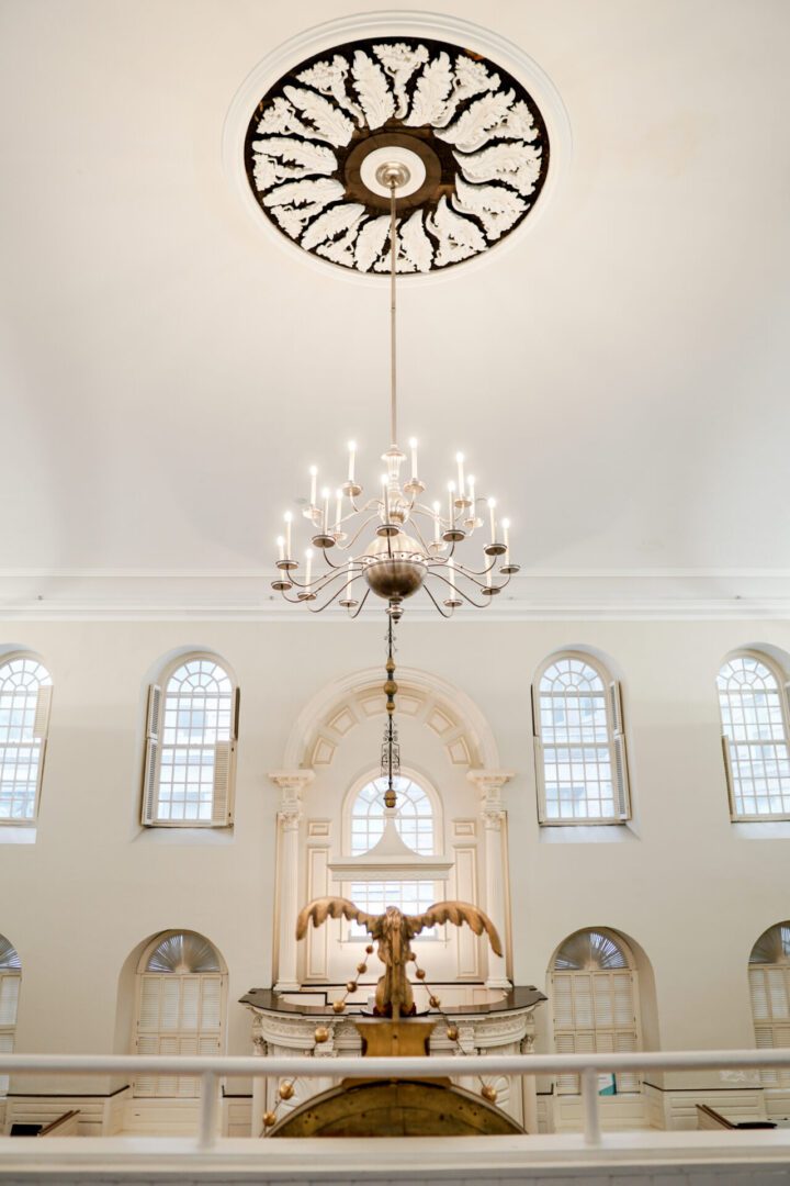 Old South Meeting House Interior - Main Hall