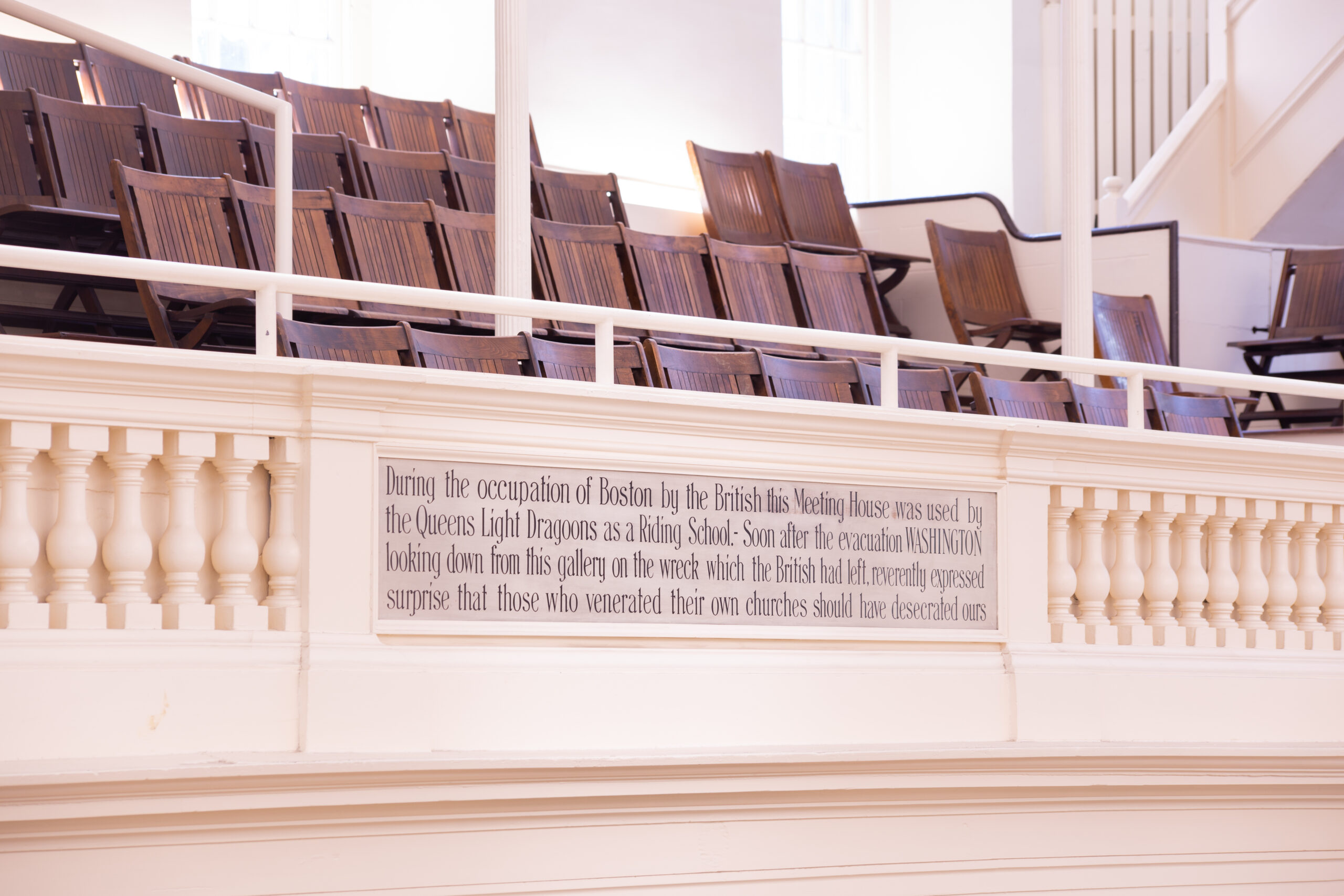 Old South Meeting House Balcony