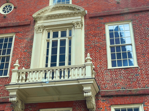 Old State House Balcony