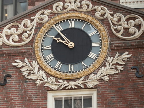 Old State House - Clock and Lion