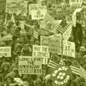 Protest & Commemoration at the 1973 Boston Tea Party Anniversary