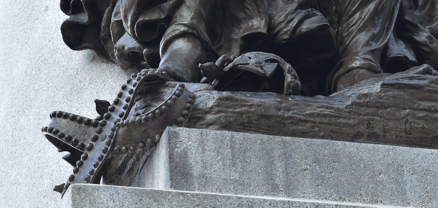 Detail of the Boston Massacre Monument